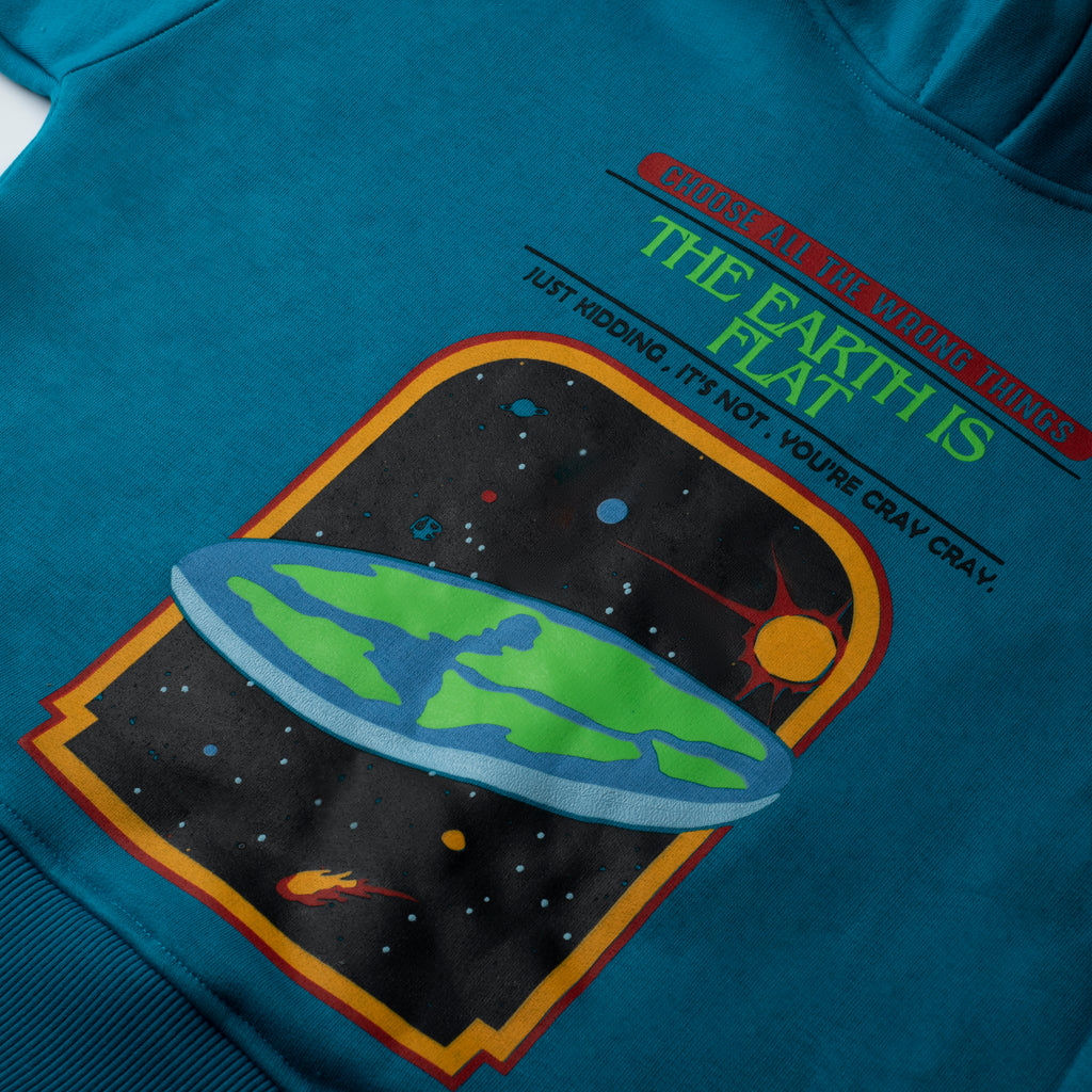 Planet Earth Hoodie – Blue