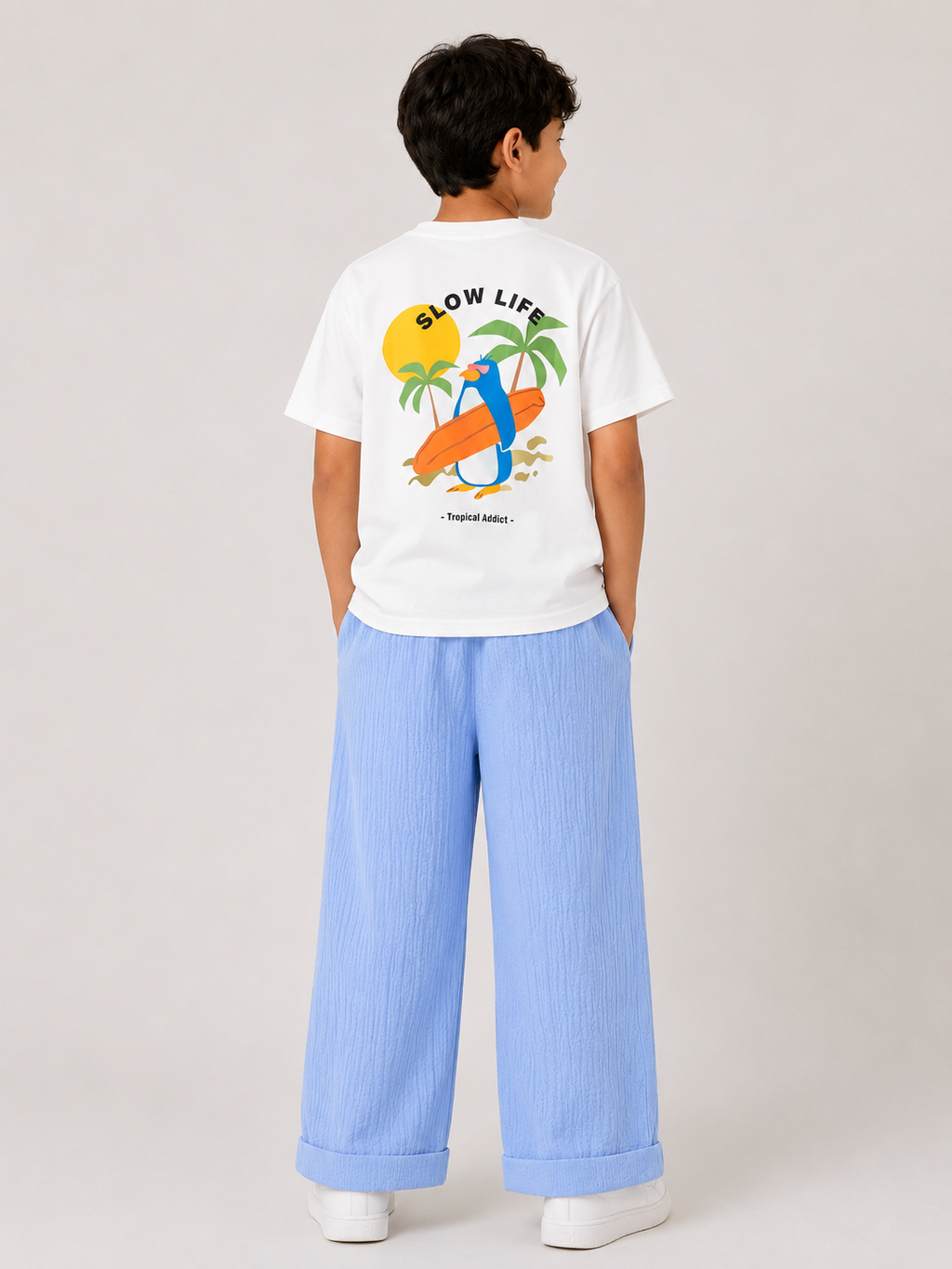 Coastline Pants - Light Blue