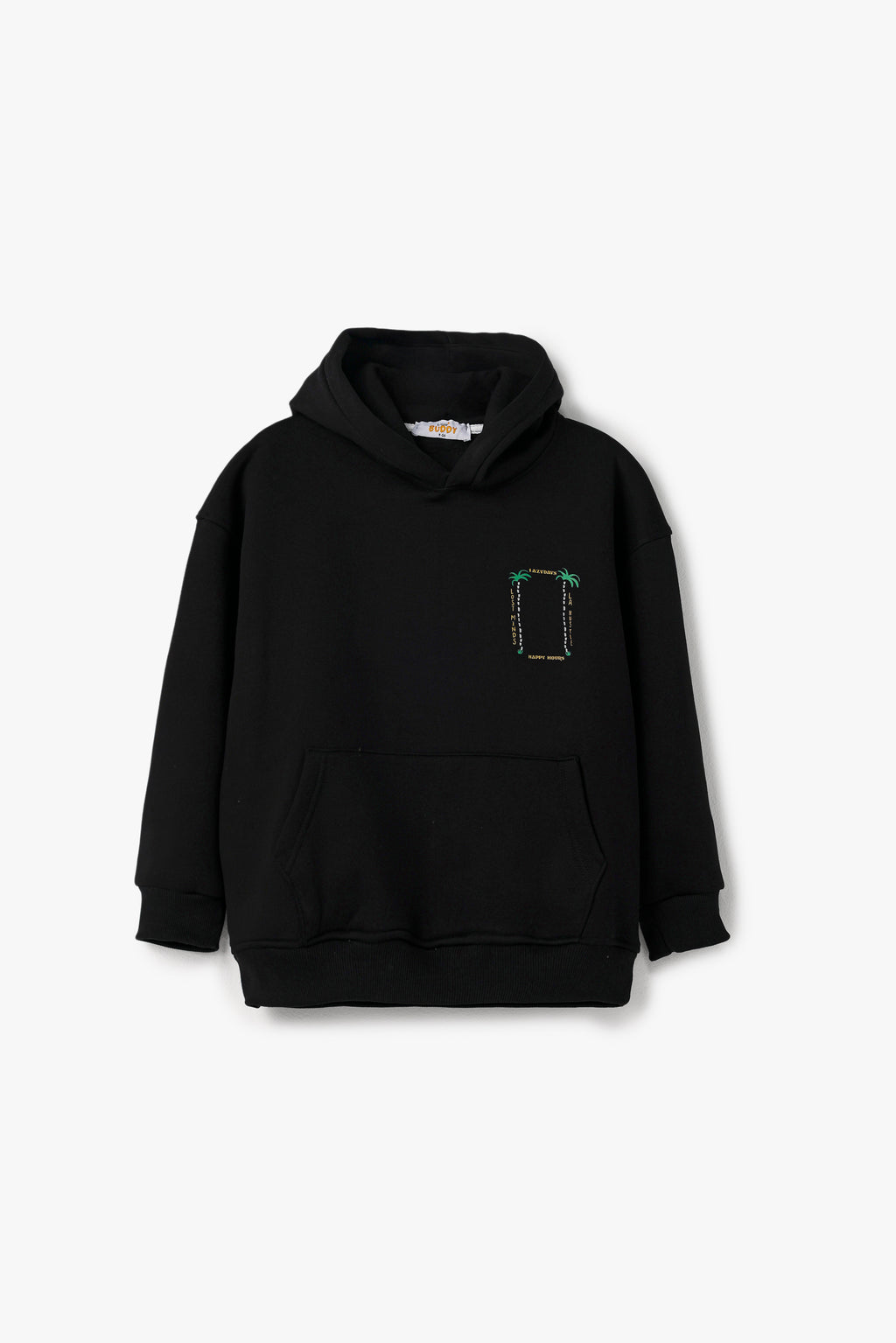 Happy Hours Hoodie – Black
