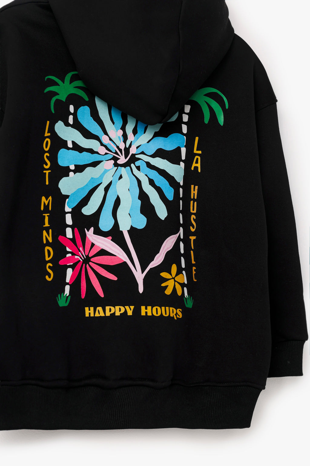 Happy Hours Hoodie – Black