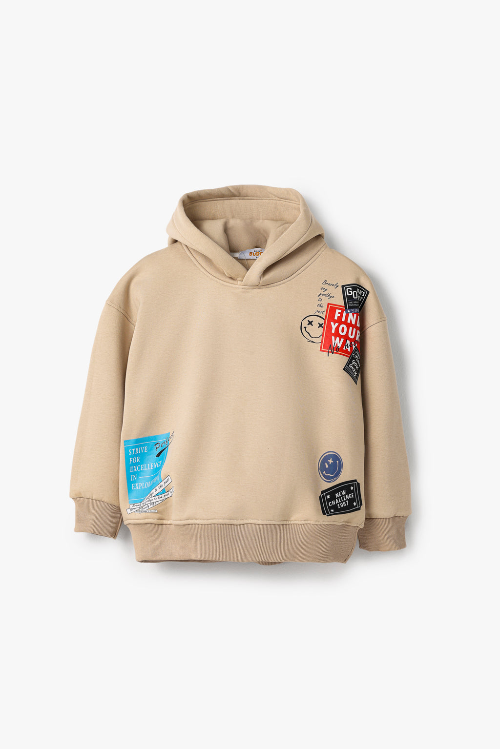 Find Your Way Hoodie - Beige