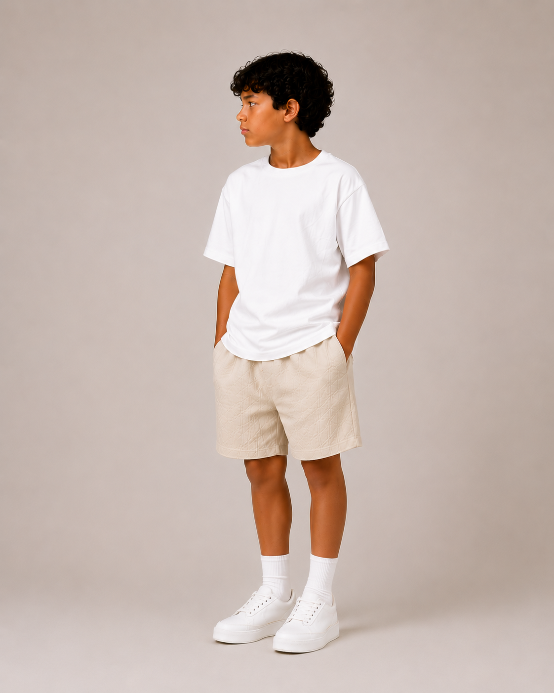 Coastline Shorts - Beige