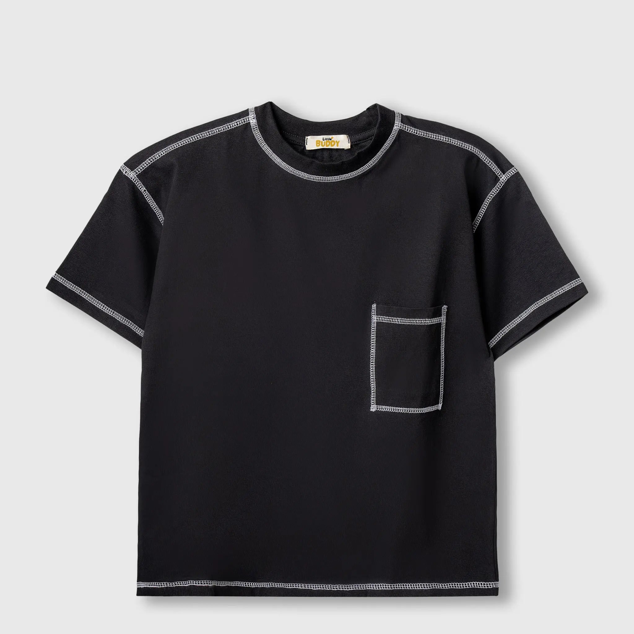 Essential Pocket Tee – Black